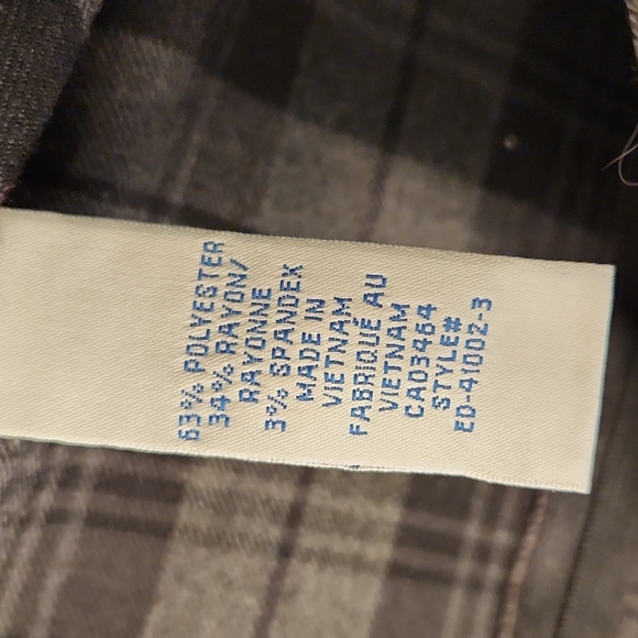 Ricki's plaid skirt Sz 12 - Picture 6 of 6